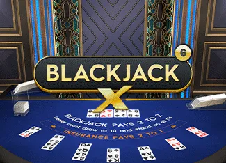 Blackjack X 6 - Azure - SUPERBET388