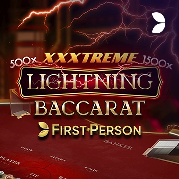 First Person XXXtreme Lightning Baccarat - SUPERBET388